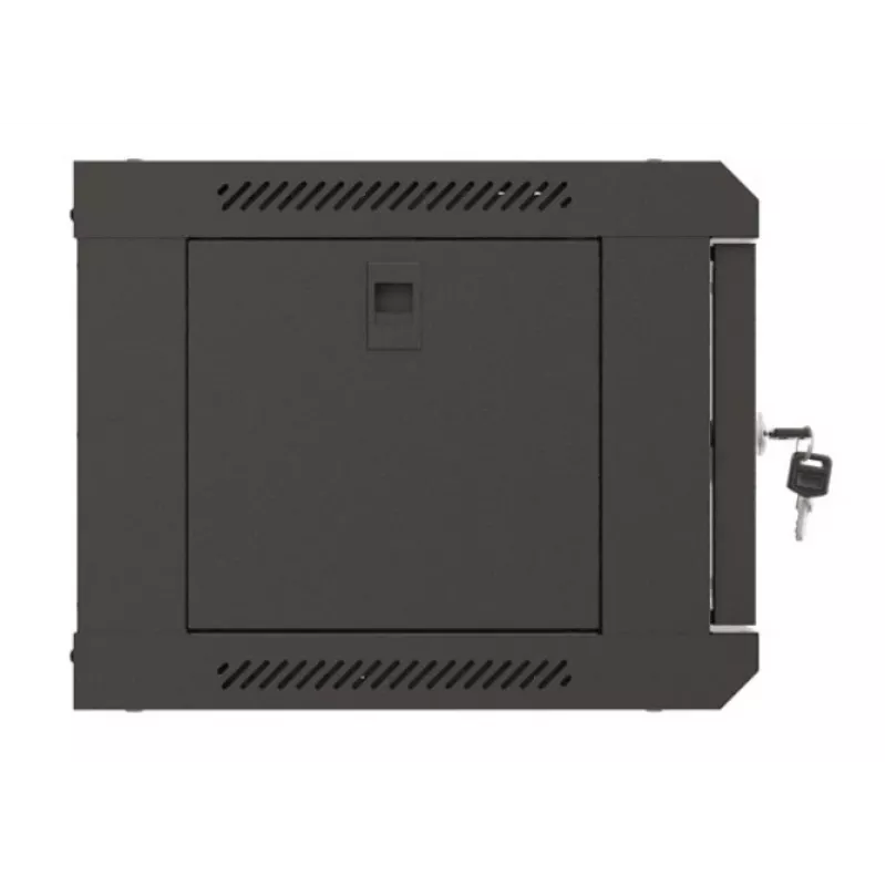 Wandmontierbarer Rack-Schrank LANBERG WF03-5304-10B 19 Zoll 4U schwarz, Glastür