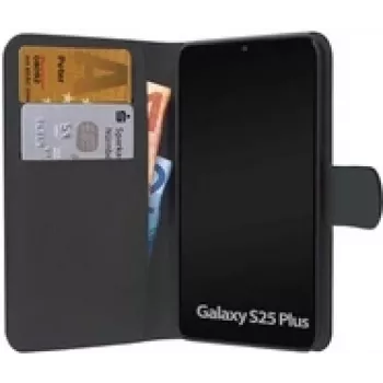PEDEA Book Cover Classic für Samsung Galaxy S25+ 5G schwarz (111600005)