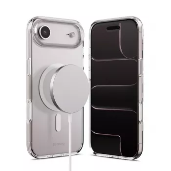 Schützende MagSafe-Hülle Crong für iPhone Air transparent