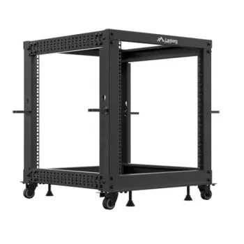 Rack-Gehäuse LANBERG Open Rack OR01-6112-B 12U 600x600 verstellbar schwarz