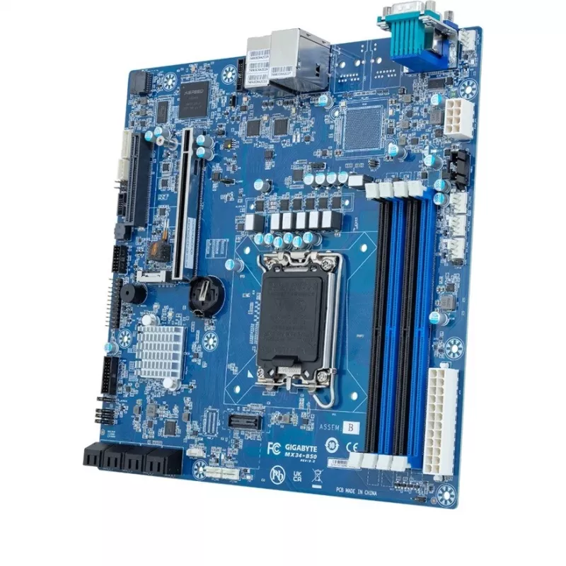 Mainboard - Gigabyte MX34-BS0 1x LGA 1700 Intel® Xeon® E-2400 / 6300 Intel® Pentium® Gold G7400 / G7400T Intel® C262