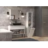 Badezimmerschrank NEL IV 31x30x174 cm, mattweiß