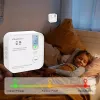 Kohlenmonoxid-Sensor QOLTEC 52577 — batteriebetriebener Alarm, 85 dB Schallpegel