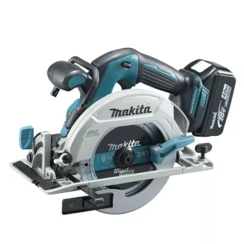 Makita DHS680RTJ Handkreissäge 16,5 cm Schwarz, Grau, Türkis 5000 U/min