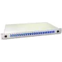 Lightwin LWL-Spleißbox, 48 Fasern, 24x DLC Singlemode, 9/125µm OS2 G657.A1 Pigtail-Spleißboxen (SPBOX 48E09 OS2 DLC)
