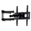 TV-Wandhalterung ART AR-80 Schwarz für Fernseher von 32 Zoll bis 65 Zoll, VESA 400x400, maximale Traglast 75 kg