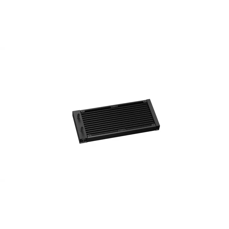 All-in-One-Flüssigkeitskühler DeepCool LT240 — 240-mm-Radiator, 2x 120-mm-PWM-Lüfter, hydrodynamisches Lager, LGA-1200-Unterstützung, schwarz