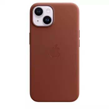 Apple | 14 Leder Case mit MagSafe | Case mit MagSafe | Apple | iPhone 14 | Leder | Umber