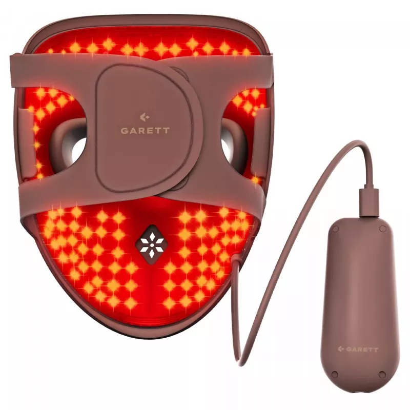 Garett Beauty Skin Ritual Face & Neck LED-Maske, braun