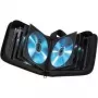 Hama CD-Tasche Nylon 20, Schwarz 20 Discs