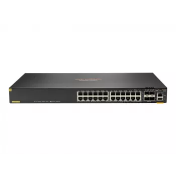 Managed Switch Aruba CX 6200F 24G Class-4 PoE 4SFP+ 370W L3