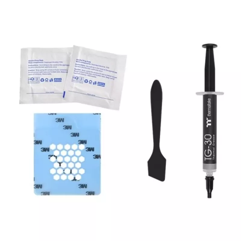Thermaltake TG-30 Wärmeleitpaste 4g Wärmeleitpaste 4,0g Wärmeleitfähigkeit 4,5W/mK CL-O023-GROSGM-a XX1698
