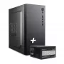 Computergehäuse Sbox PCC-12 MicroATX Schwarz