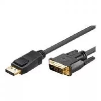 Goobay 3m DP/DVI DisplayPort-Kabel vergoldete Stecker