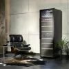 Caso | Smart Wine Cooler | WineExclusive 180 | Energieeffizienzklasse G | Vitrinenkühler | Freistehend | Flaschenkapazität 180 Flaschen | Kühltyp Kompressortechnik | Schwarz