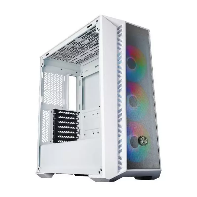 Cooler Master MasterBox 520 - Midi-Tower - PC - Weiß - ATX - EATX - micro ATX - Mini-ITX - SSI CEB - Acrylnitril-Butadien-Styrol (ABS) - Stahl - gehärtetes Glas - Multi