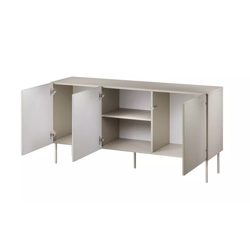 Cama SIENA Kommode 150,5x40x75 matt Kaschmir