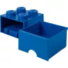 LEGO Brick Drawer 4 Blue, Aufbewahrungsbox Blau
