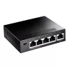 Netzwerk-Switch Cudy GS105 — 5-Port-Gigabit-Ethernet (10/100/1000), schwarz, 5 V DC Netzteil enthalten