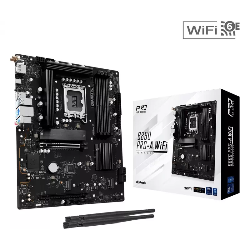 ASRock B860 Pro-A WiFi Mainboard