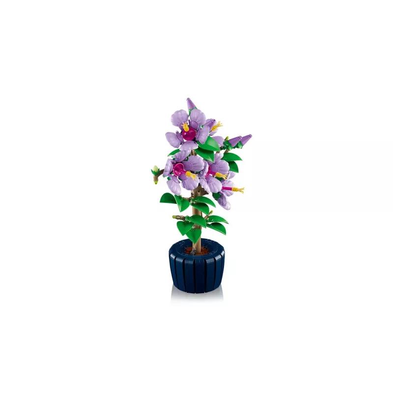 LEGO Botanical Bauset Hibiscus Flower 10372 – 660 Teile, Ausstellungsmodell, 250×360×130 mm
