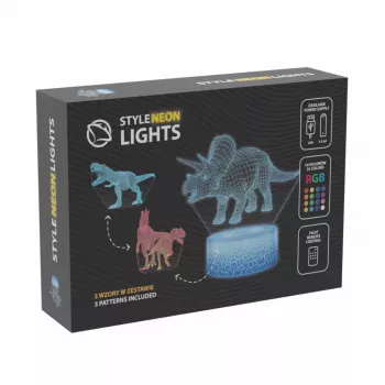 Tisch-LED-Lampe MANTA SNL117RGB RGB 3D-Dinosaurier-Licht-Dekoration