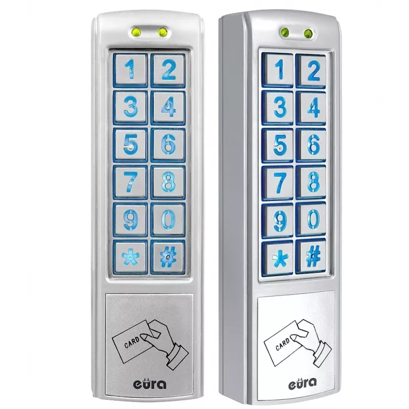 KOMBINATIONSCHLOSS ''EURA'' AC-30C7 (2 Ausgänge, Aufputzmontage, Näherungskarte)