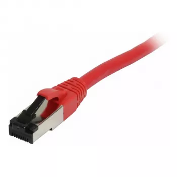 Synergy21 Patchkabel RJ45, CAT8.1 2000 MHz, 0,25 m, Rot, S-STP(S/FTP), TPE/LSZH(SuperFlex), AWG26,