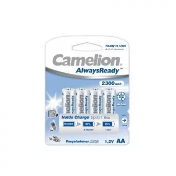 Camelion | AA/HR6 | 2300 mAh | AlwaysReady Akkus Ni-MH | 4 Stück