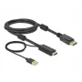 HDMI-auf-DisplayPort-Kabel DeLOCK 85964 4K 30 Hz 2 m