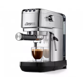 Druck-Kaffeemaschine Lapressa Edelstahl
