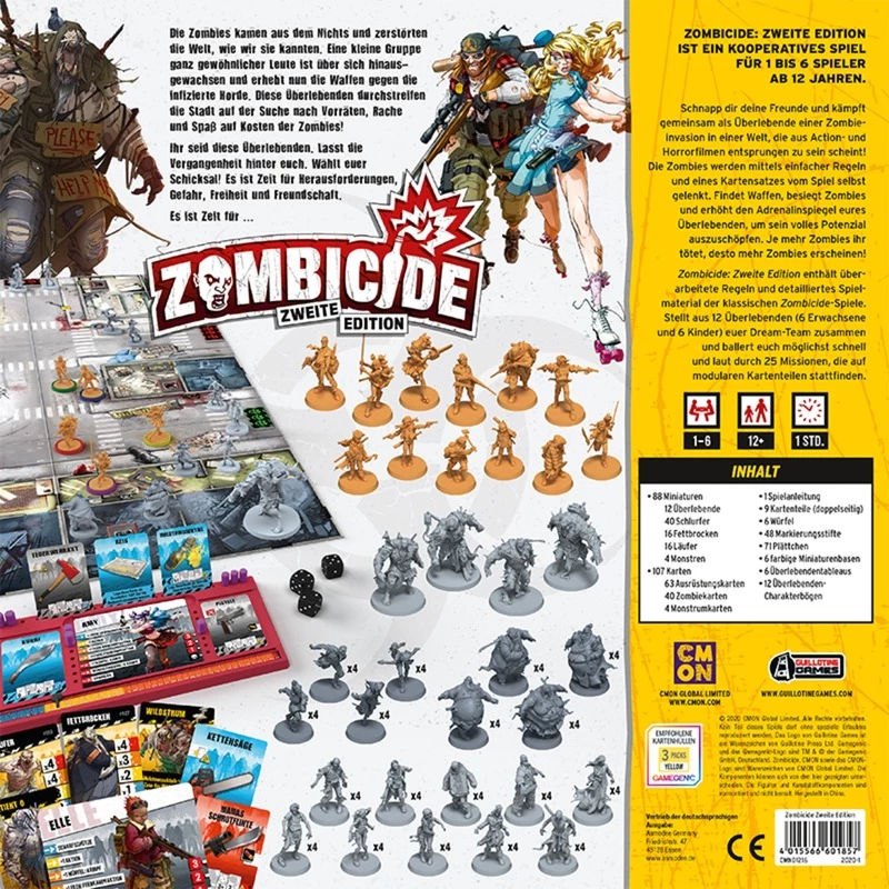 Zombicide 2. Edition Familienspiel