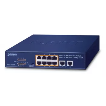 Unmanaged Switch PLANET GSD-1008HP