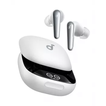Headset Anker Soundcore Liberty 4 Pro TWS Bluetooth in-ear, weiß, für Anrufe/Musik/Sport, Gewicht 61,97 g