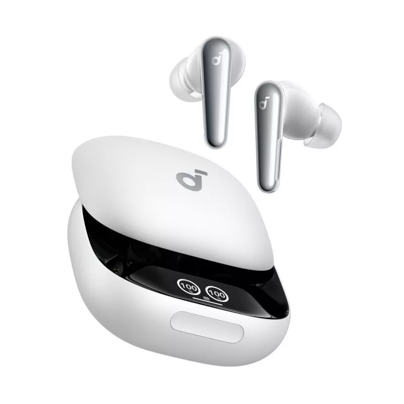 Headset Anker Soundcore Liberty 4 Pro TWS Bluetooth in-ear, weiß, für Anrufe/Musik/Sport, Gewicht 61,97 g