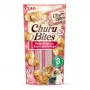 INABA Churu Bites Chicken mit Thunfisch und Lachs - Katzensnacks - 3x10 g