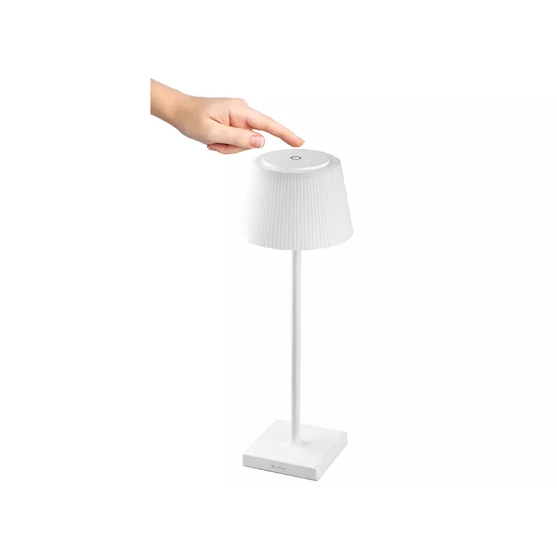 Tischlampe TRACER Pluto Weiß TRAOSW47233 LED dimmbar, weiße Ausführung
