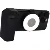 Selfie-Licht RealPower Selfie MagFree LED Schwarz Weiß ABS PU