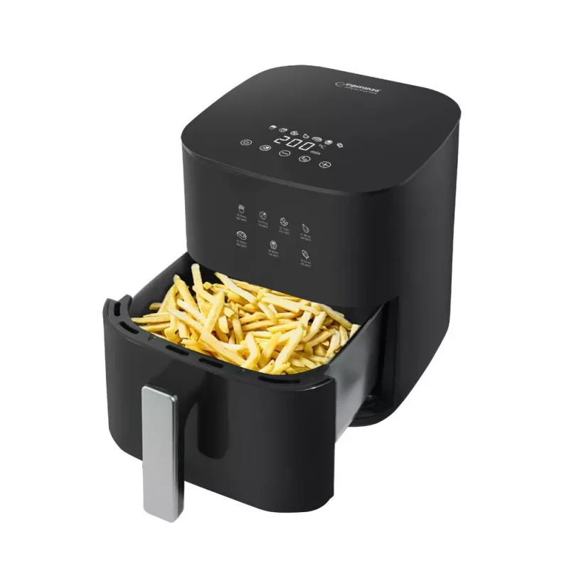 Heißluftfritteuse ESPERANZA EKA002 — für die Arbeitsplatte 3,5 l, 1350 W, Touch-Bedienung, 7 Programme, herausnehmbare Schale