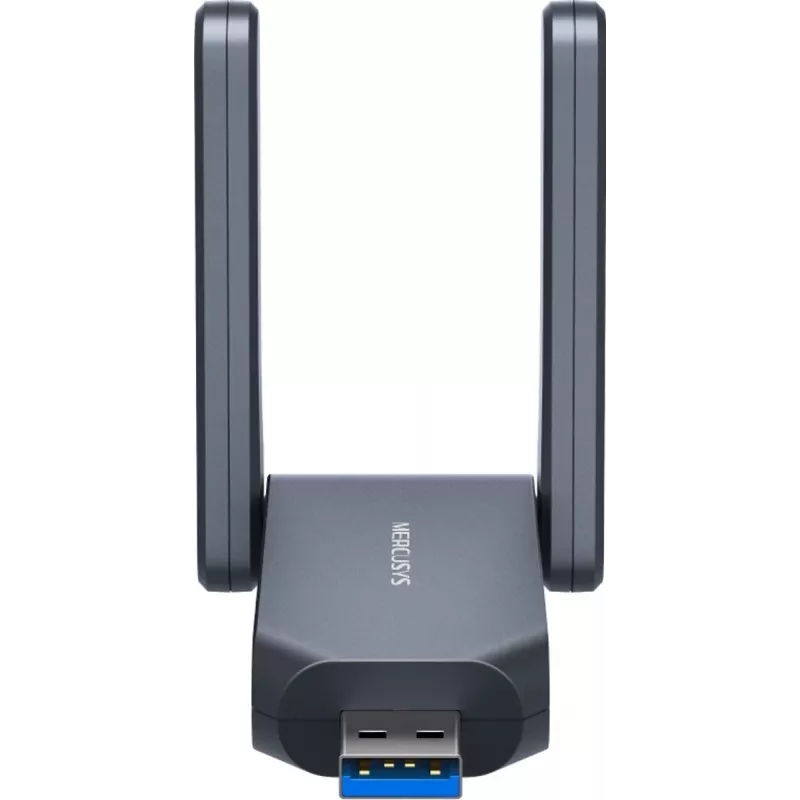 Drahtloser USB-Adapter MERCUSYS MA37BEH — High-Gain Wi-Fi 7 (BE6500) USB-C/USB-A-Kompatibilität