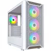 Montech XR Wood Midi-Tower Weiß