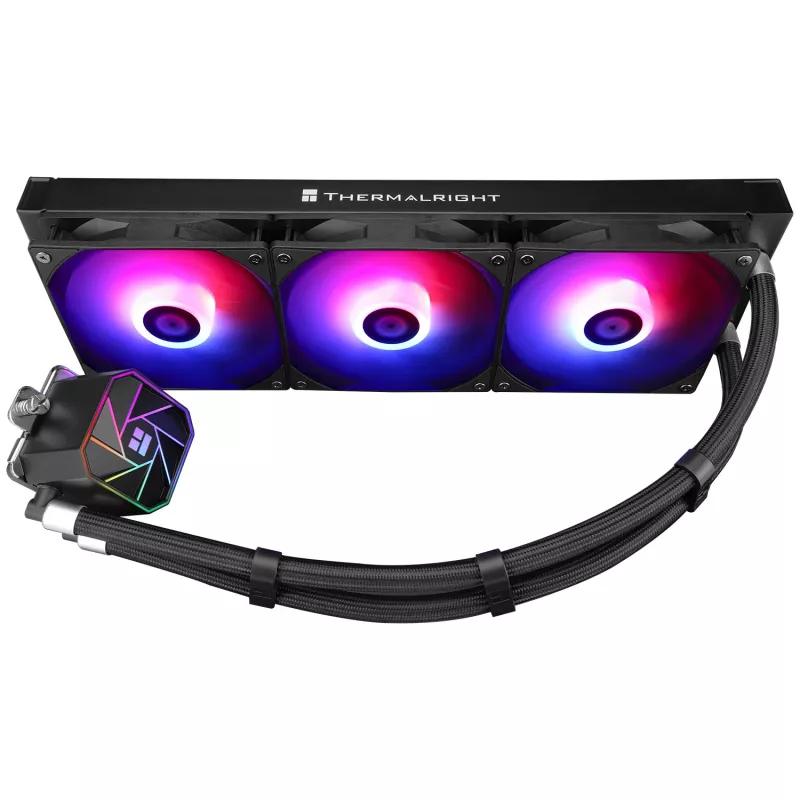 Thermalright Aqua Elite 360 ARGB V3 Schwarz (360 mm) AIO-Prozessorkühler