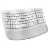 Logitech Wave Keys Tastatur mit gepolsterter Handballenauflage kabellos Bluetooth LE QWERTY off-white (PAN)