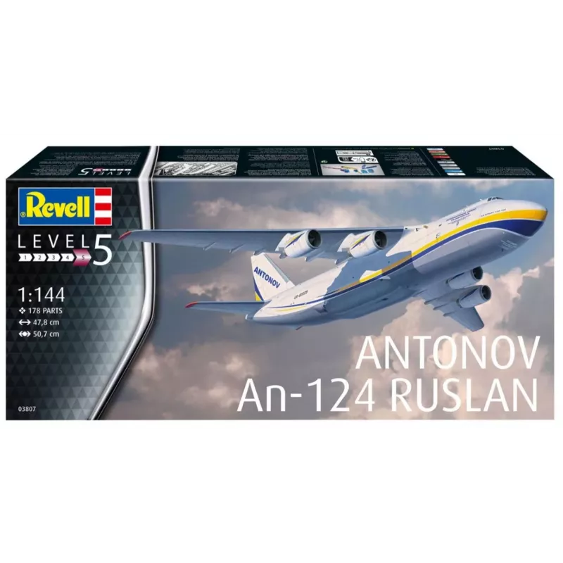 Plastikmodell Antonov AN-124 Ruslan 1/144