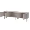 RTV-Schrank ABI 4D 200x38x62 Kaschmir matt