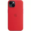 Apple iPhone 14 Silikon-Case mit MagSafe, (PRODUCT)Rot