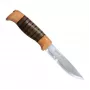 Messer HELLE Sigmund — Skandinavisches feststehendes Jagd- und Outdoormesser, Holzgriff