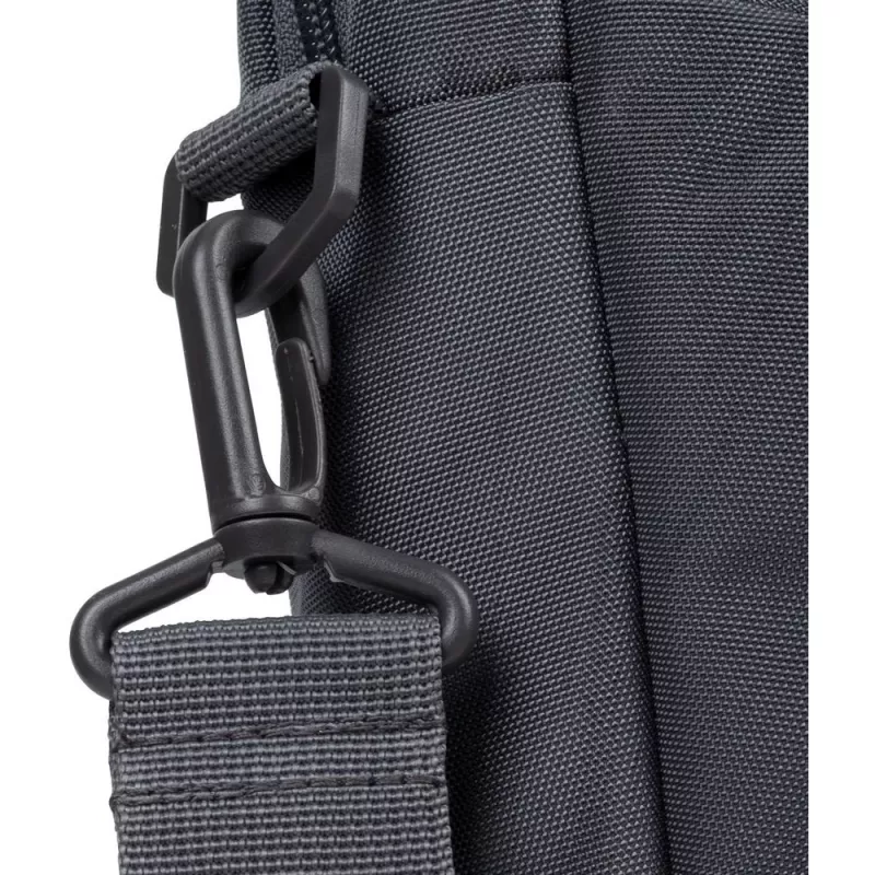 Laptop-Hülle Rivacase Alpendorf Eco für 16-Zoll-Laptops, grau, schlanke Schutzhülle