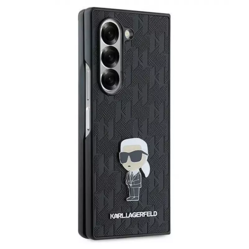 Karl Lagerfeld | KLHCZFD6SAPKINPKK | Rückseite | Samsung | Galaxy Z Fold6 | Kunststoff | Schwarz