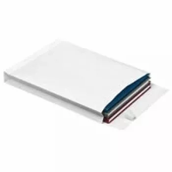 Faltentaschen MAILmedia 59242 B4 Weiß 4 cm – gepolsterte Versandtasche für Dokumente